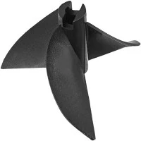 Nelja-teraga plastikust päramootori propeller